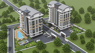 Новостройка Аланья, Жилой комплекс Жилой комплекс Hayat Heaven Residence