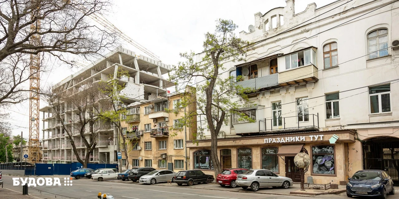 Новостройка Одесса, Жилой комплекс ЖК на Еврейской, 3