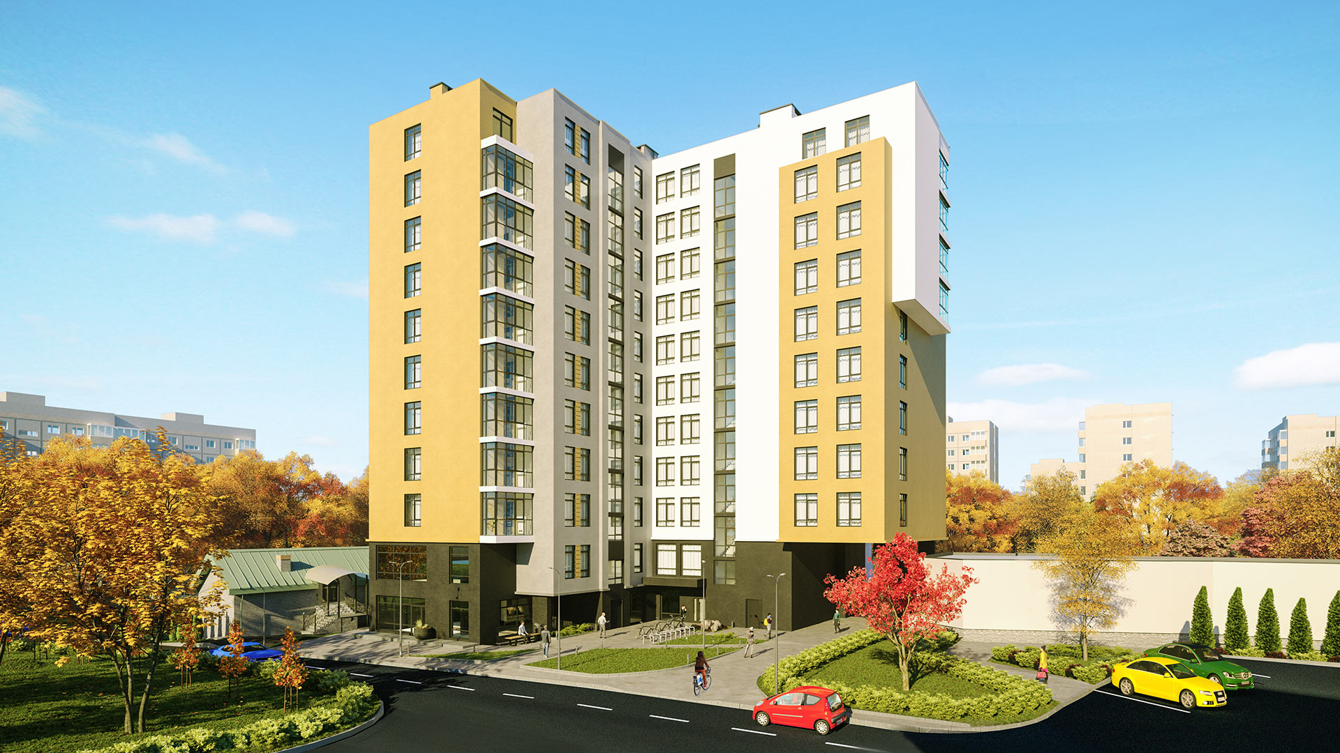 Новостройка Львов, Жилой комплекс Topolis