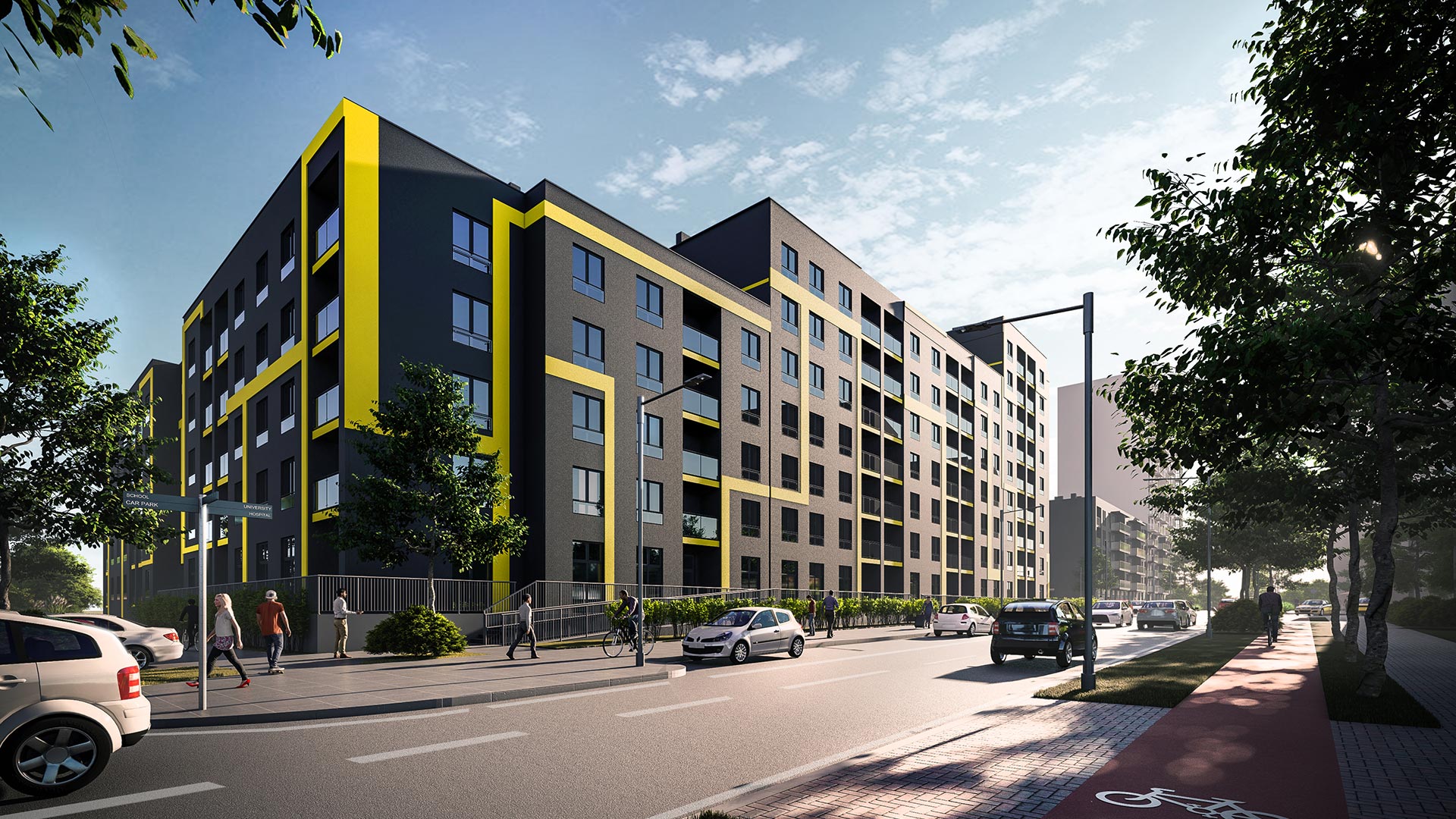 Новостройка Львов, Жилой комплекс Шенген