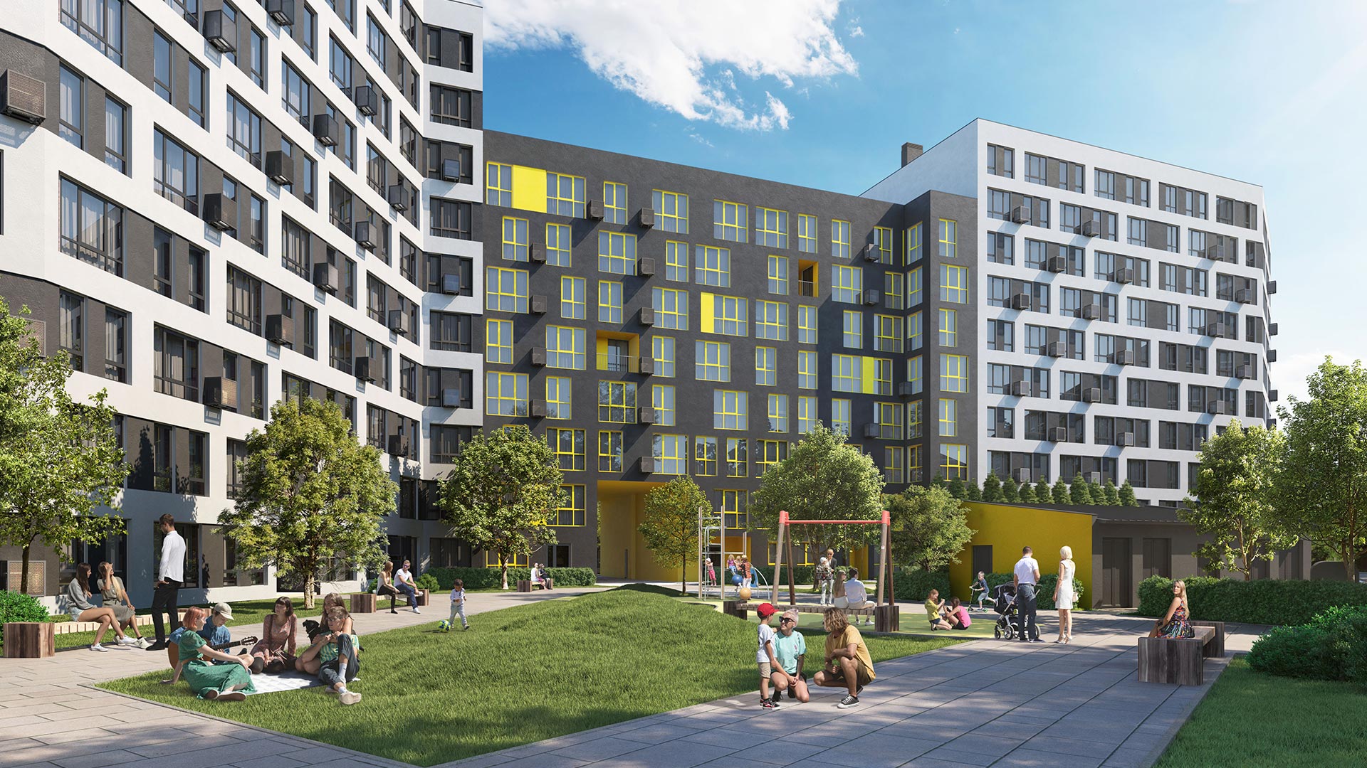 Новостройка Львов, Жилой комплекс Підзамче. Вежа