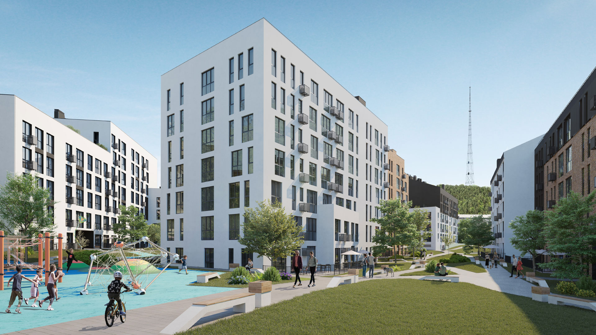 Новостройка Львов, Жилой комплекс Підзамче. Новий Форт