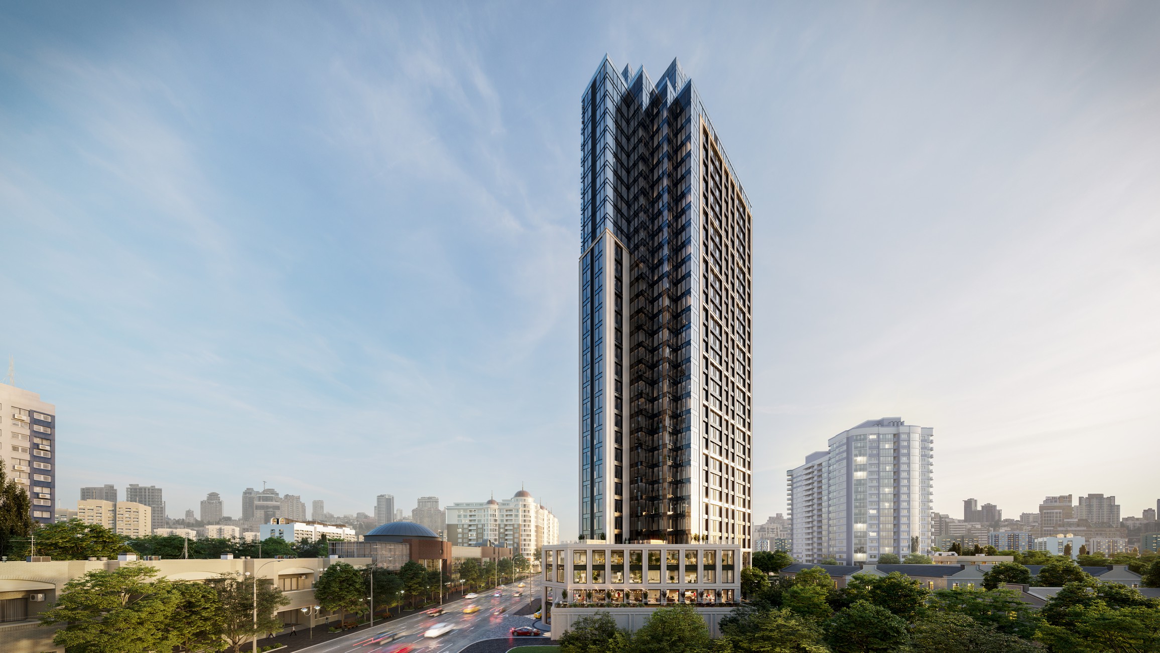 Новостройка Киев, Жилой комплекс А136 Highlight Tower