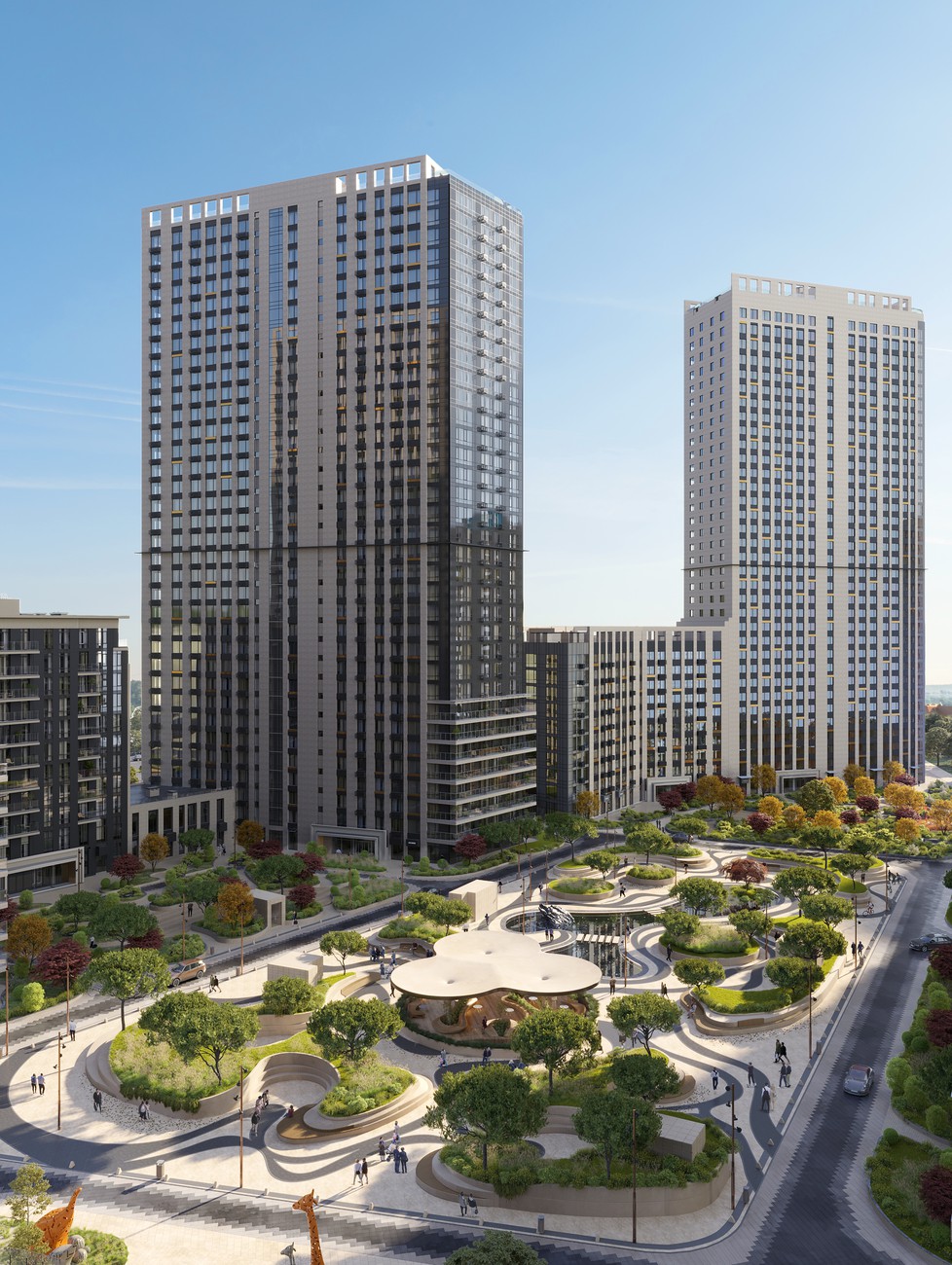 Новостройка Киев, Жилой комплекс Метрополис