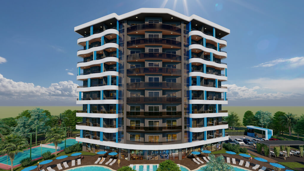 Новостройка Аланья, Жилой комплекс Aqua Blue Residence