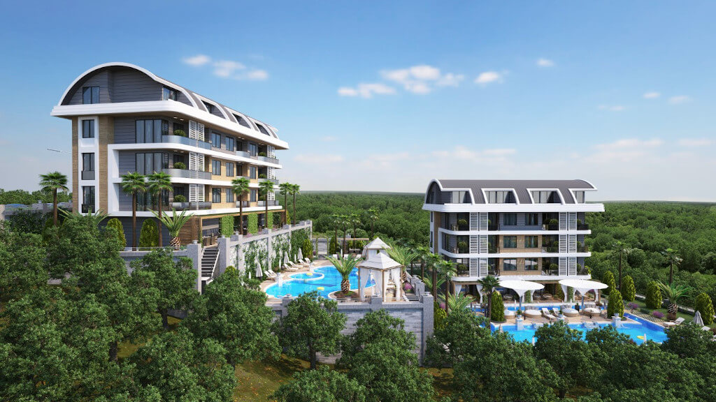 Новостройка Аланья, Жилой комплекс Leonid Park