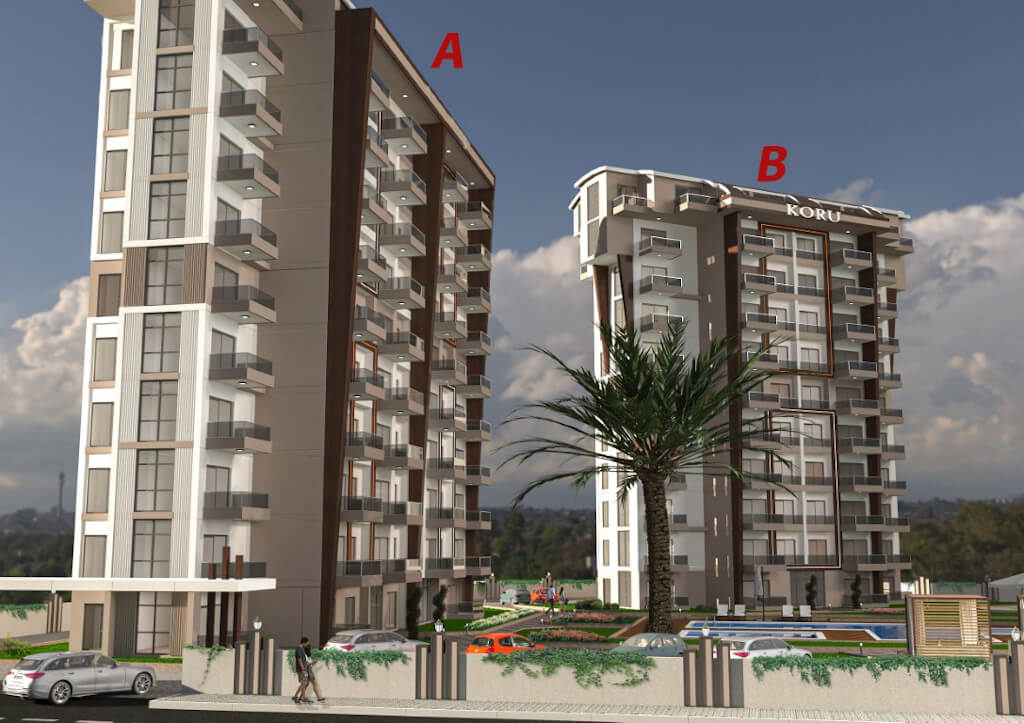 Новостройка Аланья, Жилой комплекс Жилой комплекс ANTK